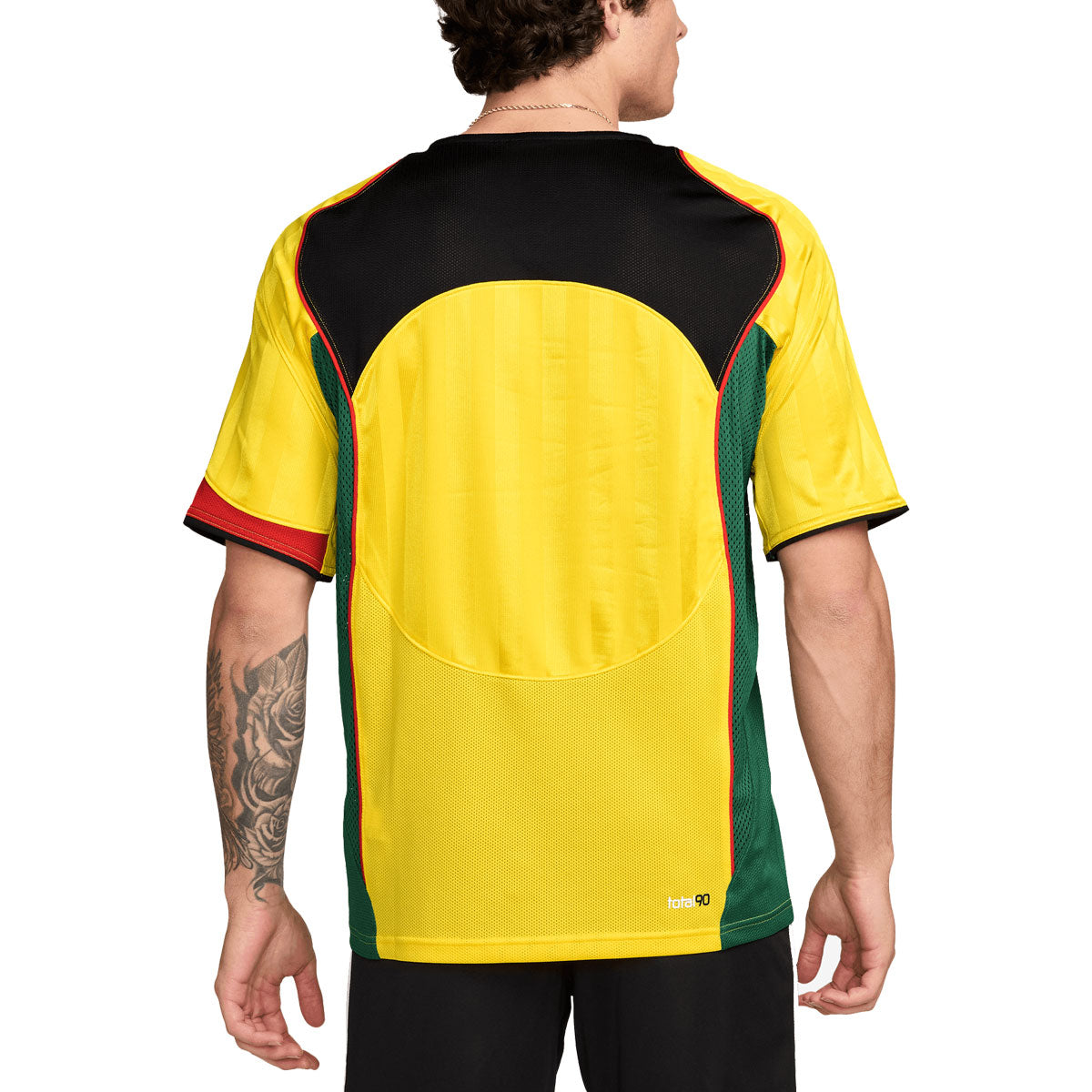 NIKE TOTAL 90 ENERGY JERSEY - TOUR YELLOW/BLACK/SPORT RED/BLACK