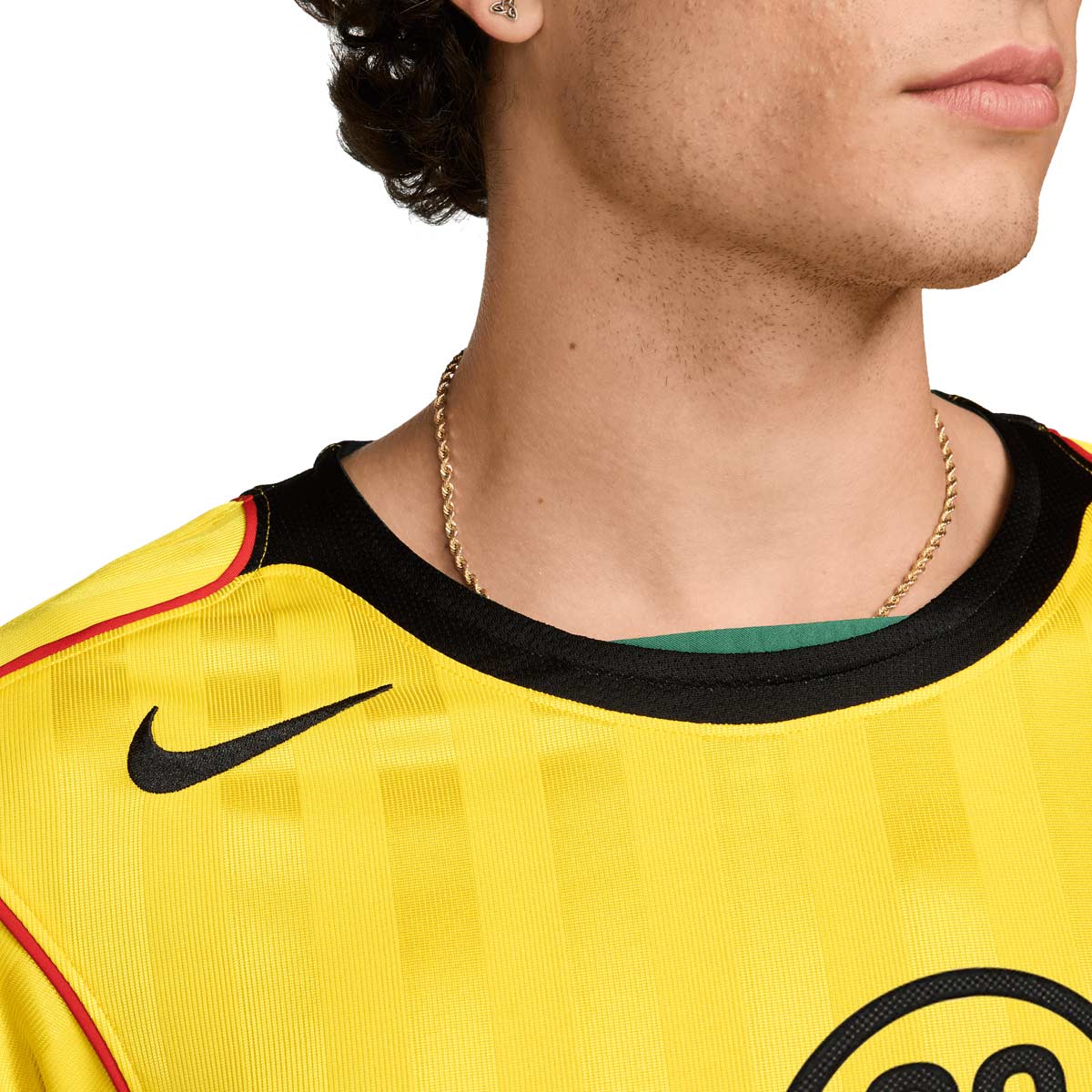 NIKE TOTAL 90 ENERGY JERSEY - TOUR YELLOW/BLACK/SPORT RED/BLACK