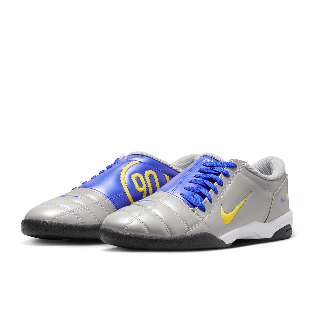 NIKE TOTAL 90 - METALLIC SILVER/LIGHTENING/RACER BLUE
