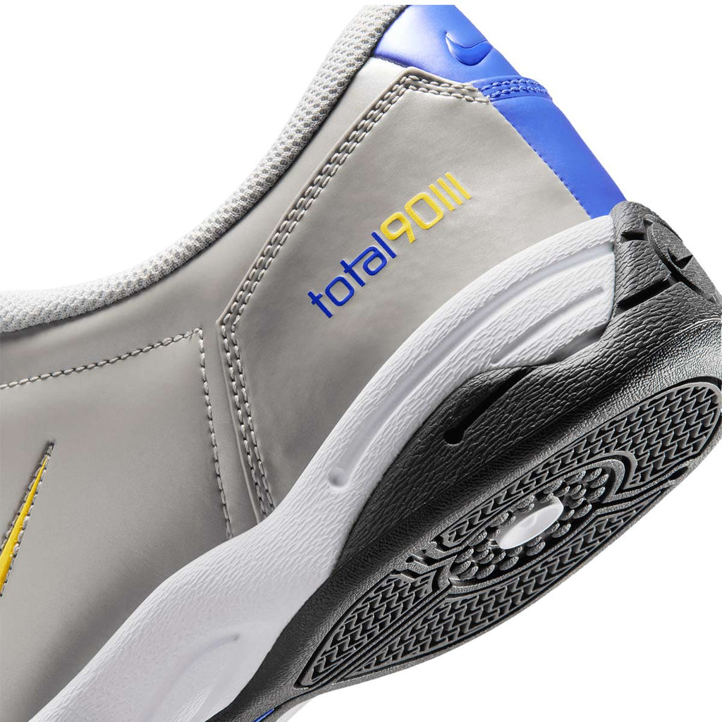 NIKE TOTAL 90 - METALLIC SILVER/LIGHTENING/RACER BLUE