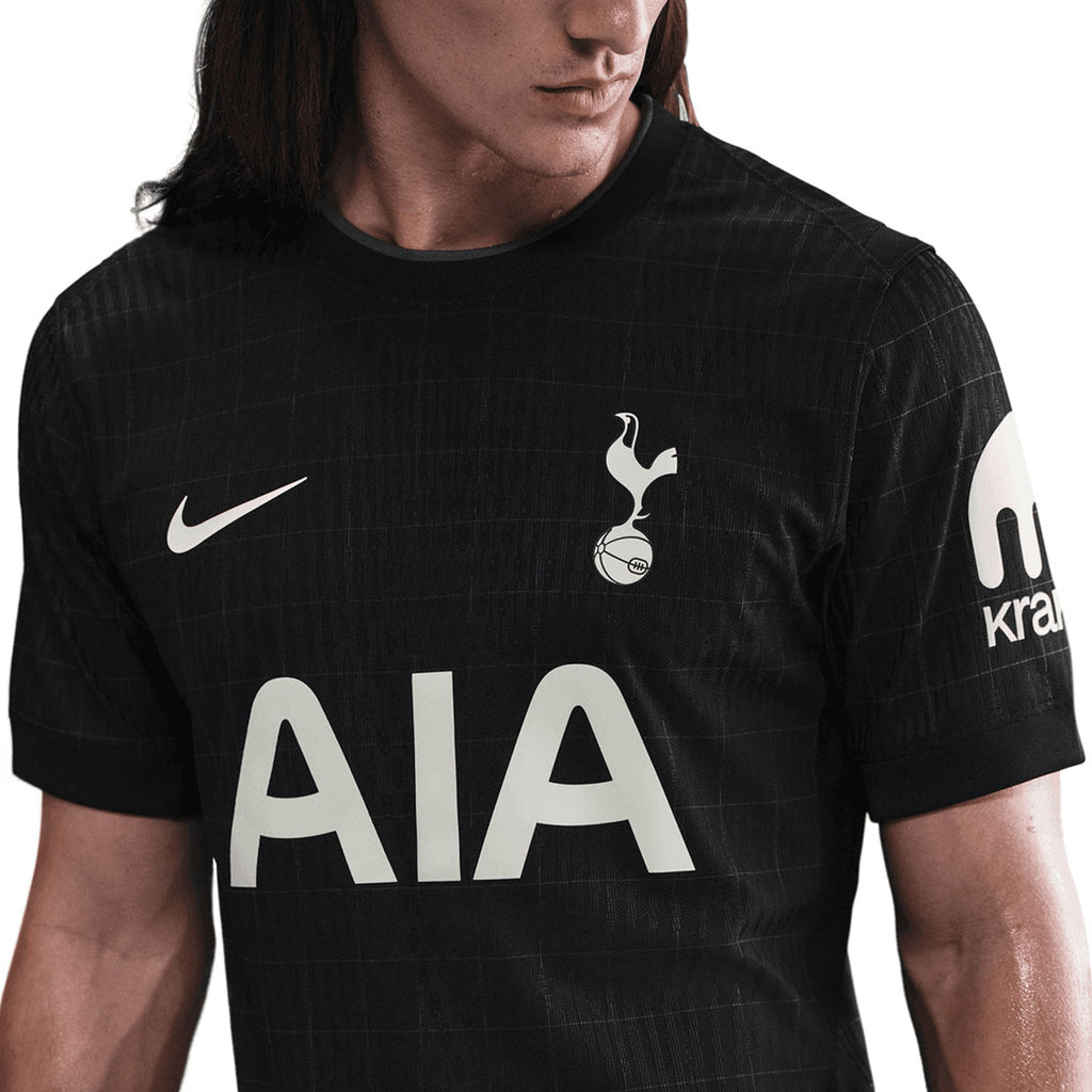 NIKE TOTTENHAM HOTSPUR 2025/2026 AWAY PLAYER JERSEY - BLACK/LT IRON ORE