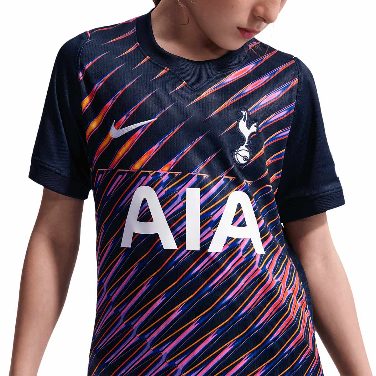 NIKE TOTTENHAM HOTSPUR 2026/2027 AWAY KIDS JERSEY - OBSIDIAN/WHITE/WHITE
