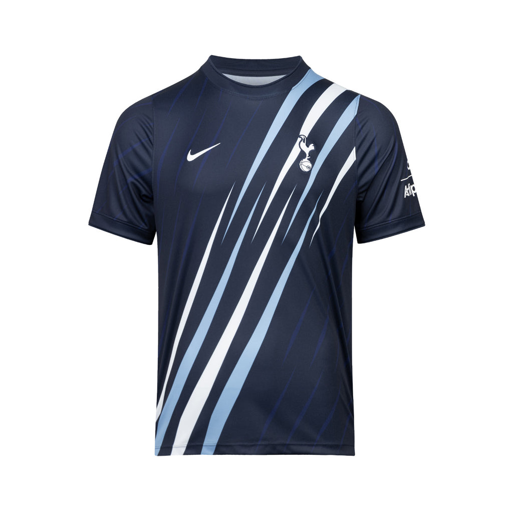NIKE TOTTENHAM HOTSPUR ACADEMY PRO SS TOP PRE MATCH - OBSIDIAN/WHITE