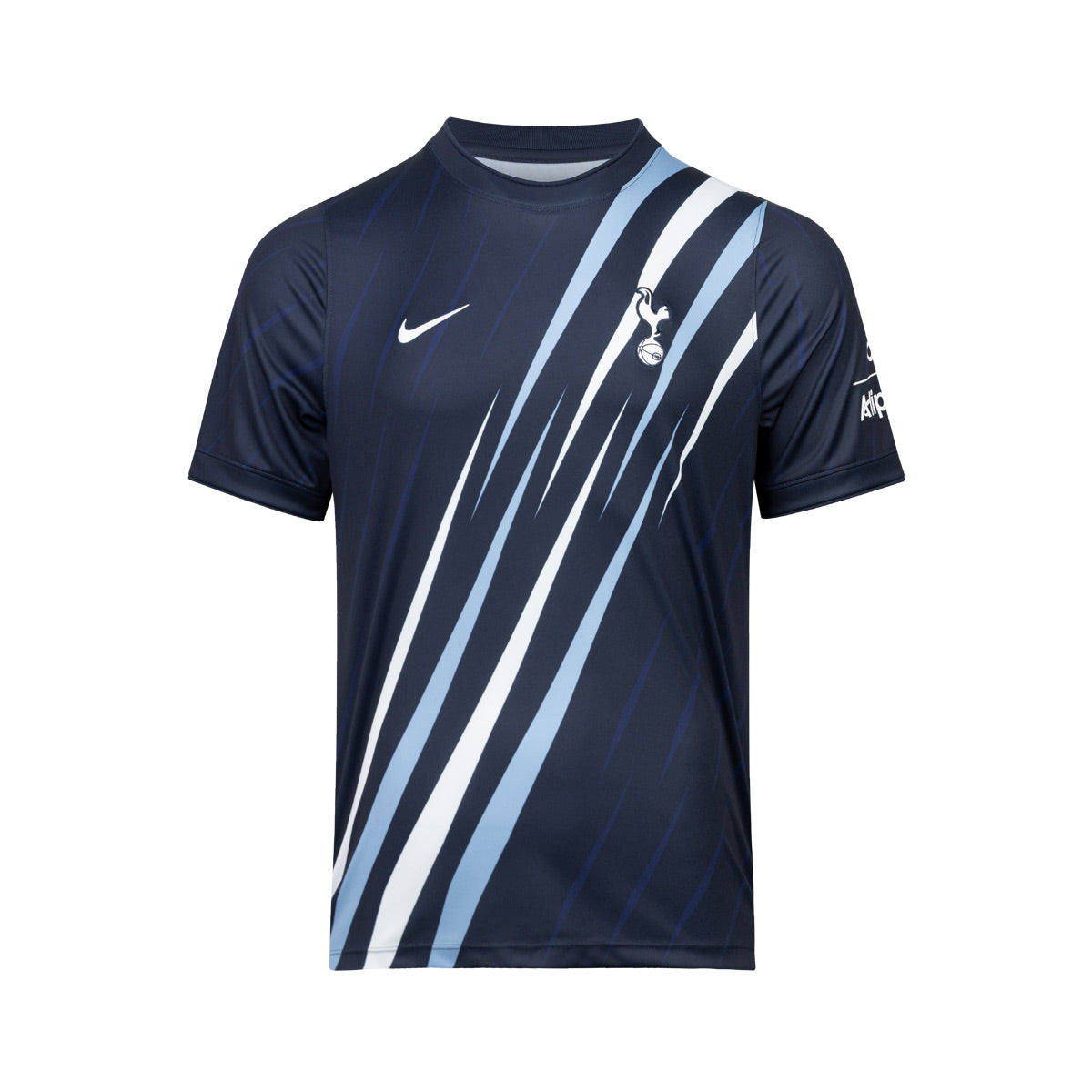 NIKE TOTTENHAM HOTSPUR ACADEMY PRO SS TOP PRE MATCH - OBSIDIAN/WHITE