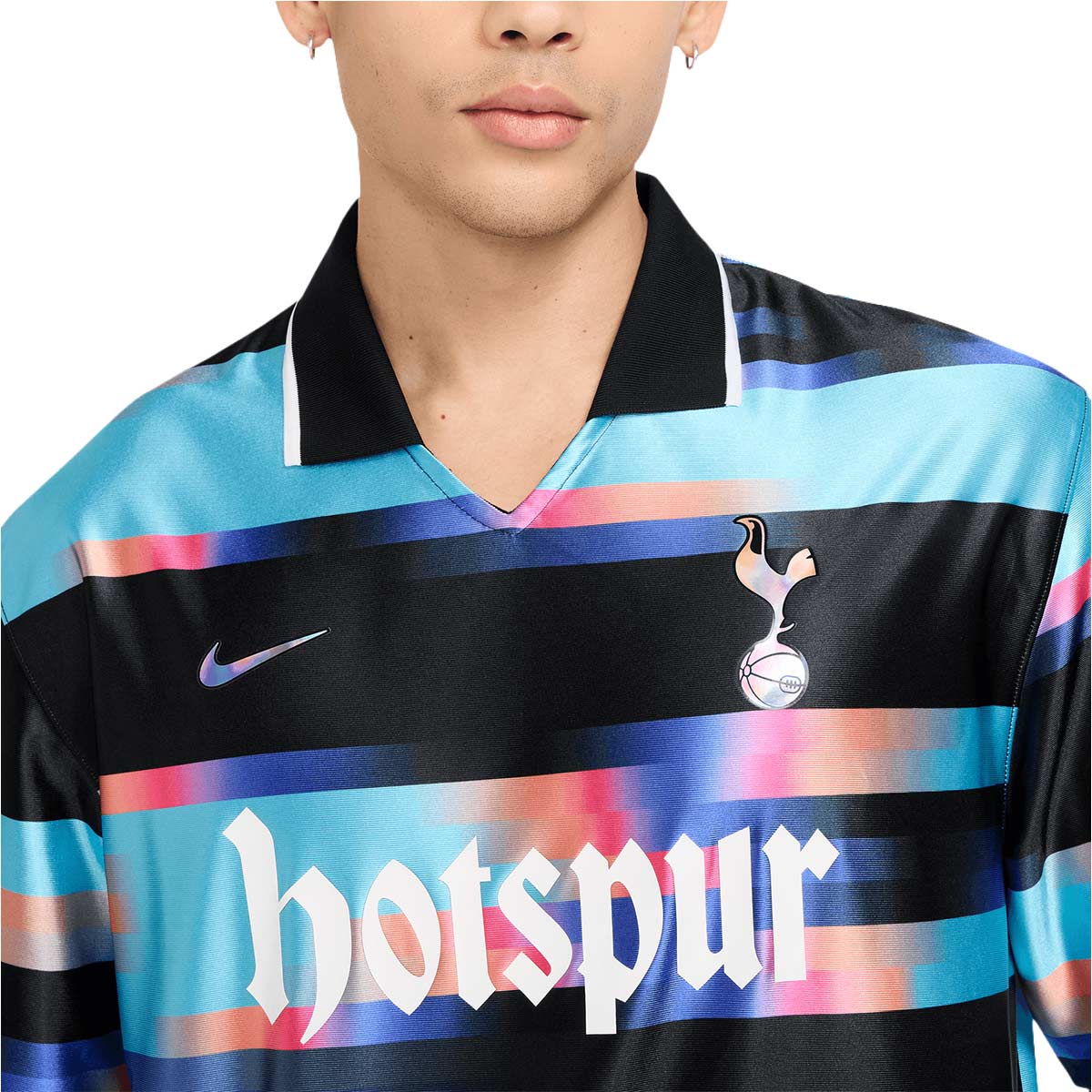 NIKE TOTTENHAM HOTSPUR ENERGY SS TOP JERSEY - GAMMA BLUE/BLACK/WHITE/MULTI COLOR
