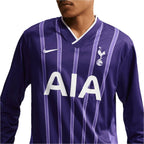 NIKE TOTTENHAM HOTSPUR THIRD ENERGY LONG SLEEVE JERSEY - NEW ORCHID/WHITE/WHITE