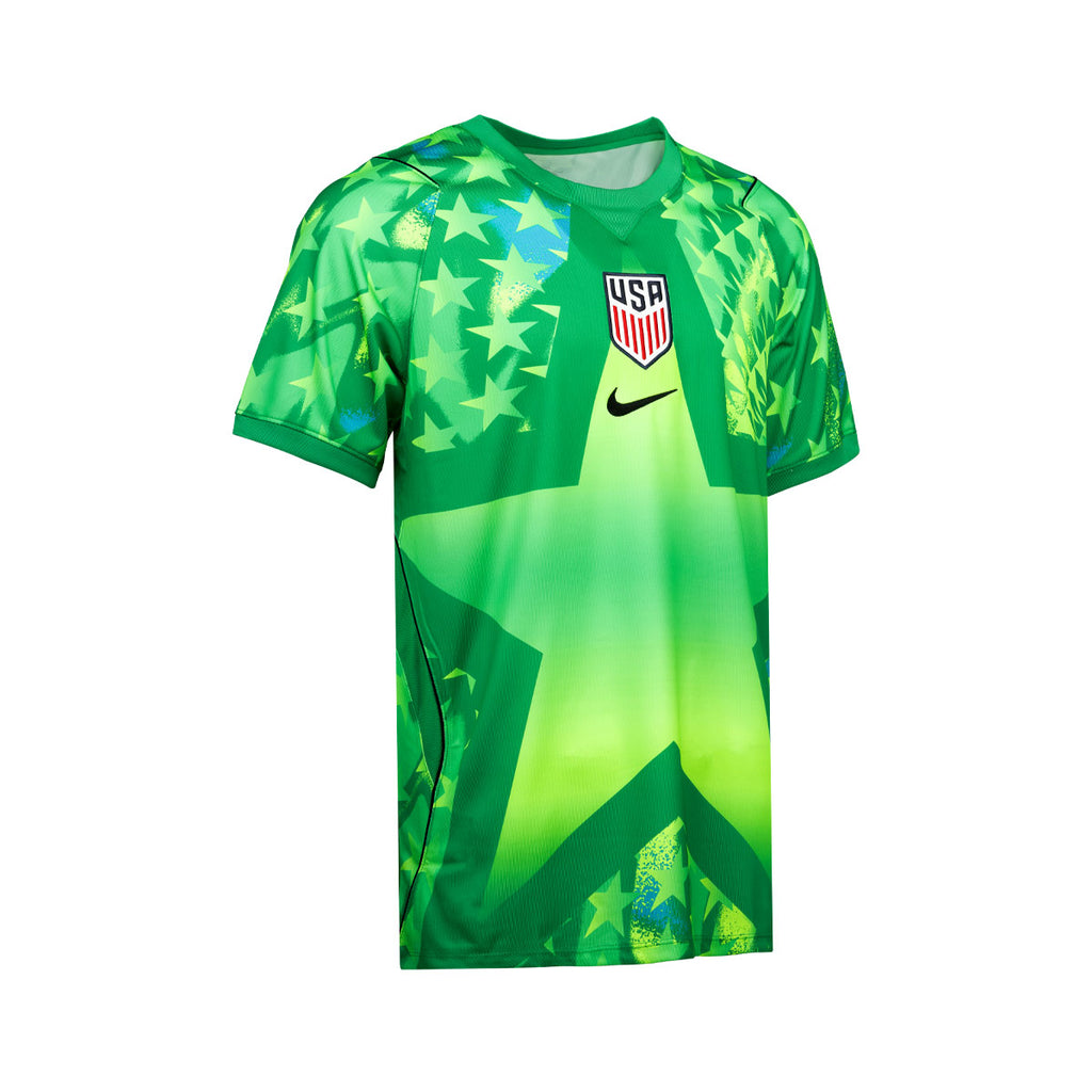 NIKE USA 2026 GOALKEEPER REPLICA JERSEY - STADIUM GREEN/BLACK/BLACK