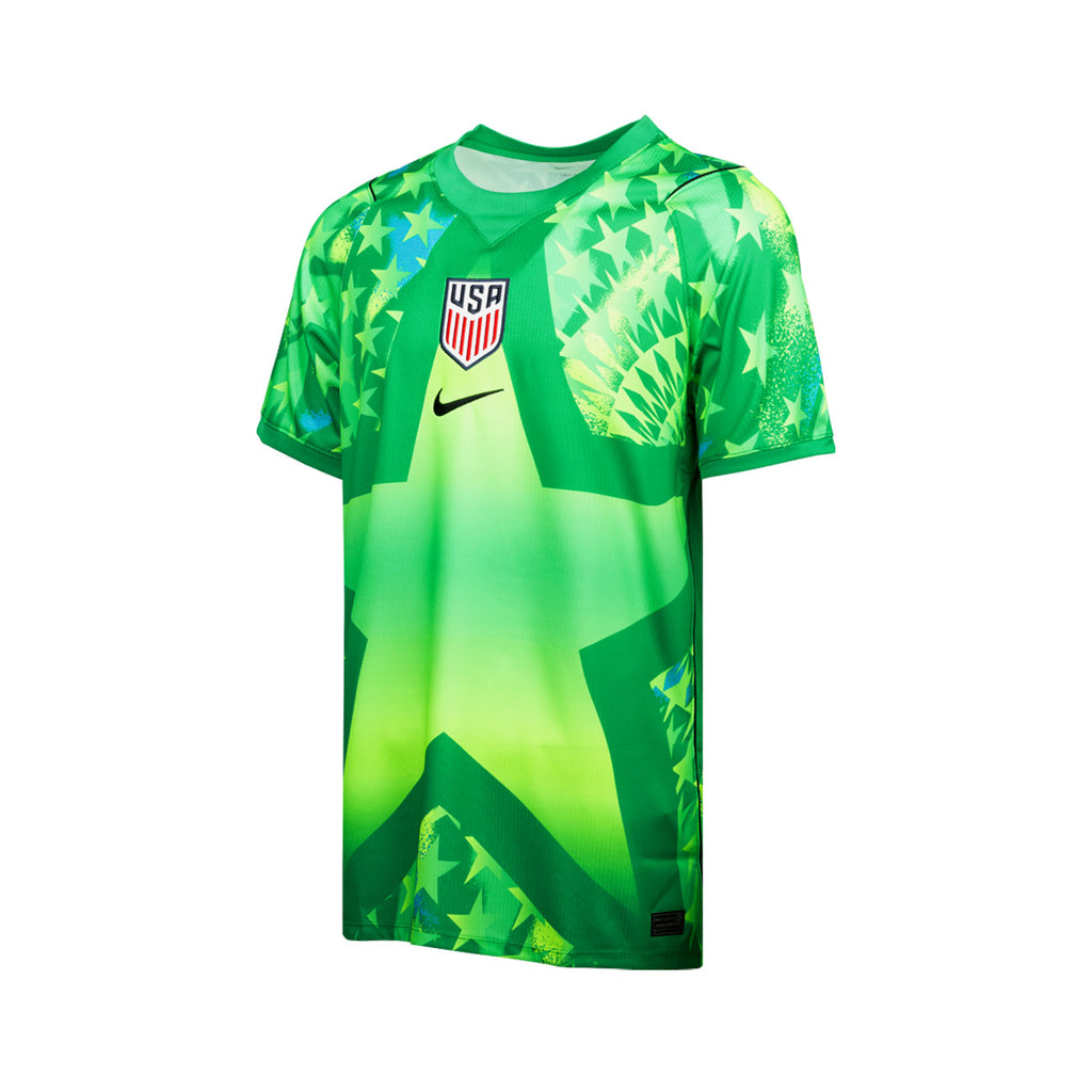 NIKE USA 2026 GOALKEEPER REPLICA JERSEY - STADIUM GREEN/BLACK/BLACK