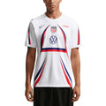 NIKE USA X VAA ACADEMY PRO SS TOP PRE MATCH X2 SE - WHITE/DEEP ROYAL BLUE/DEEP ROYAL BLUE