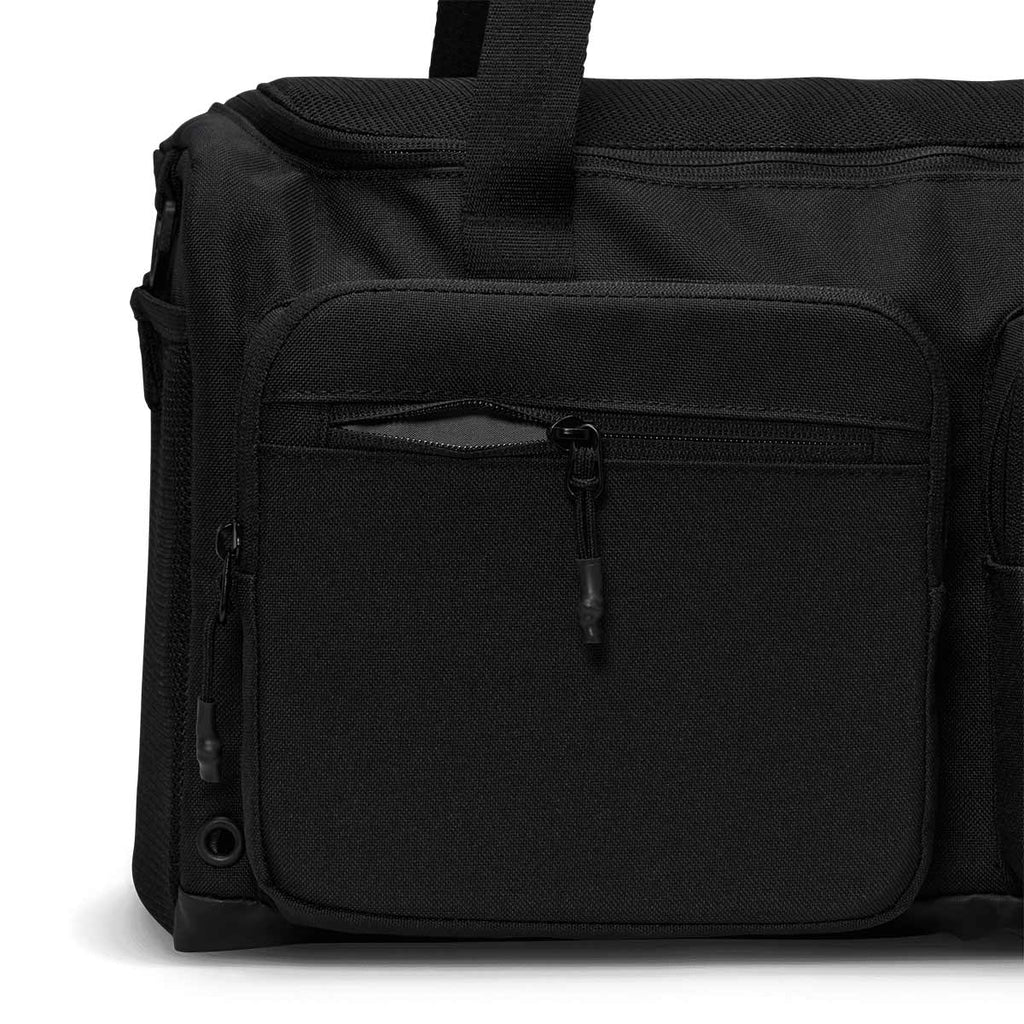 NIKE UTILITY POWER 2.0 DUFFLE BAG (S,31L) - BLACK/BLACK/WHITE