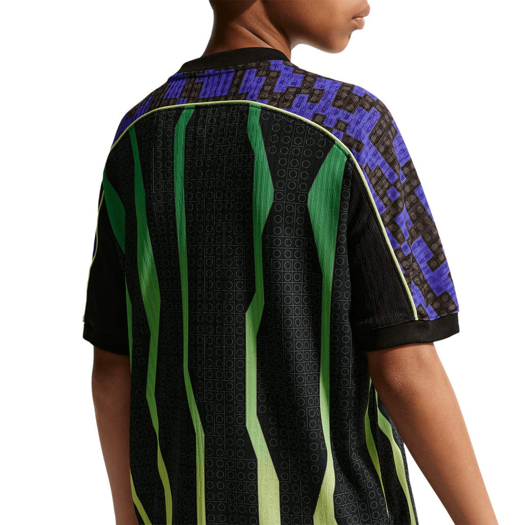 NIKE X LEGO KIDS JERSEY - BLACK/LT LIQUID LIME