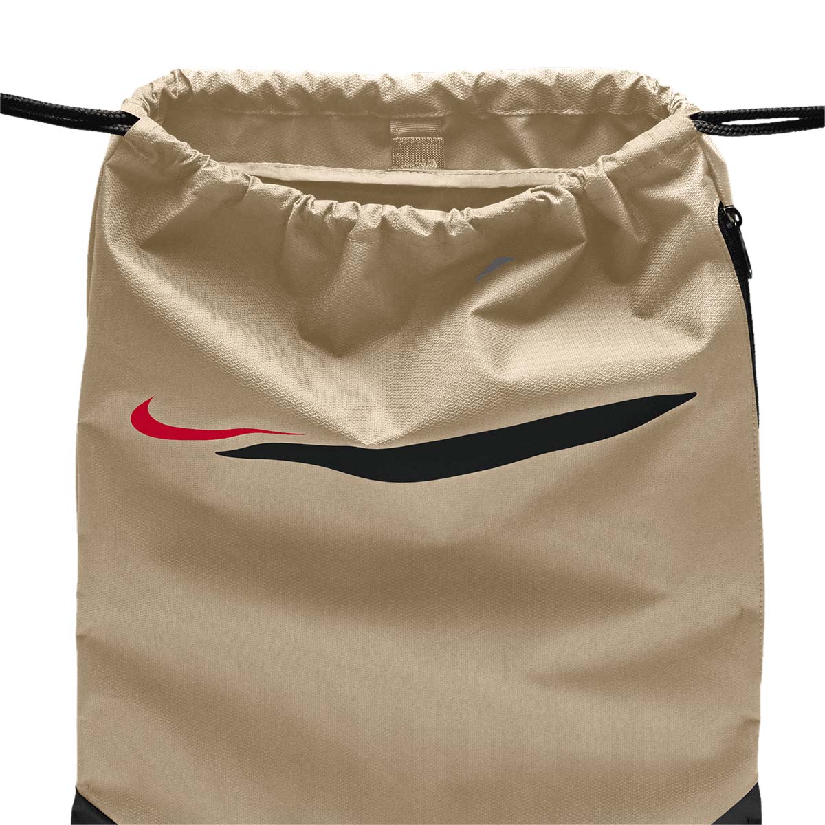 NIKE ACADEMY GYMSACK - LINEN/BLACK/BRIGHT CRIMSON