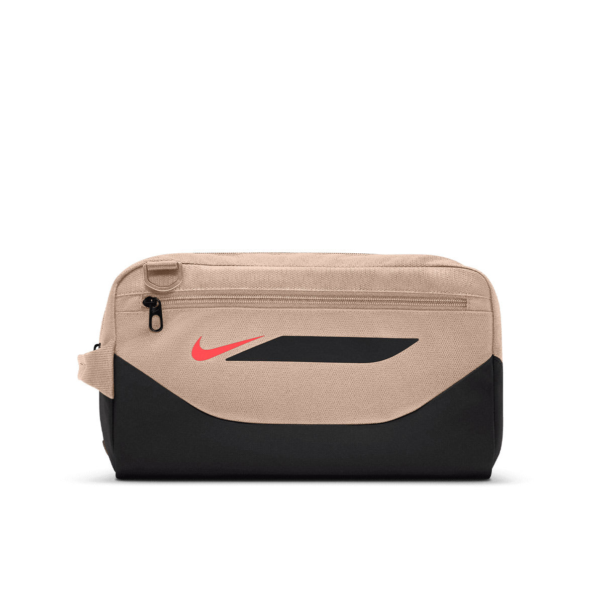 NIKE ACADEMY SHOEBAG - LINEN/BLACK/BRIGHT CRIMSON