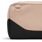 NIKE ACADEMY SHOEBAG - LINEN/BLACK/BRIGHT CRIMSON