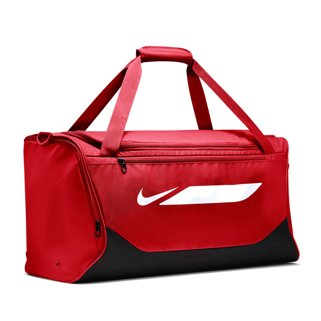 NIKE ACADEMY TEAM DUFFLE BAG (M,60L) - UNIVERSITY RED/BLACK/WHITE