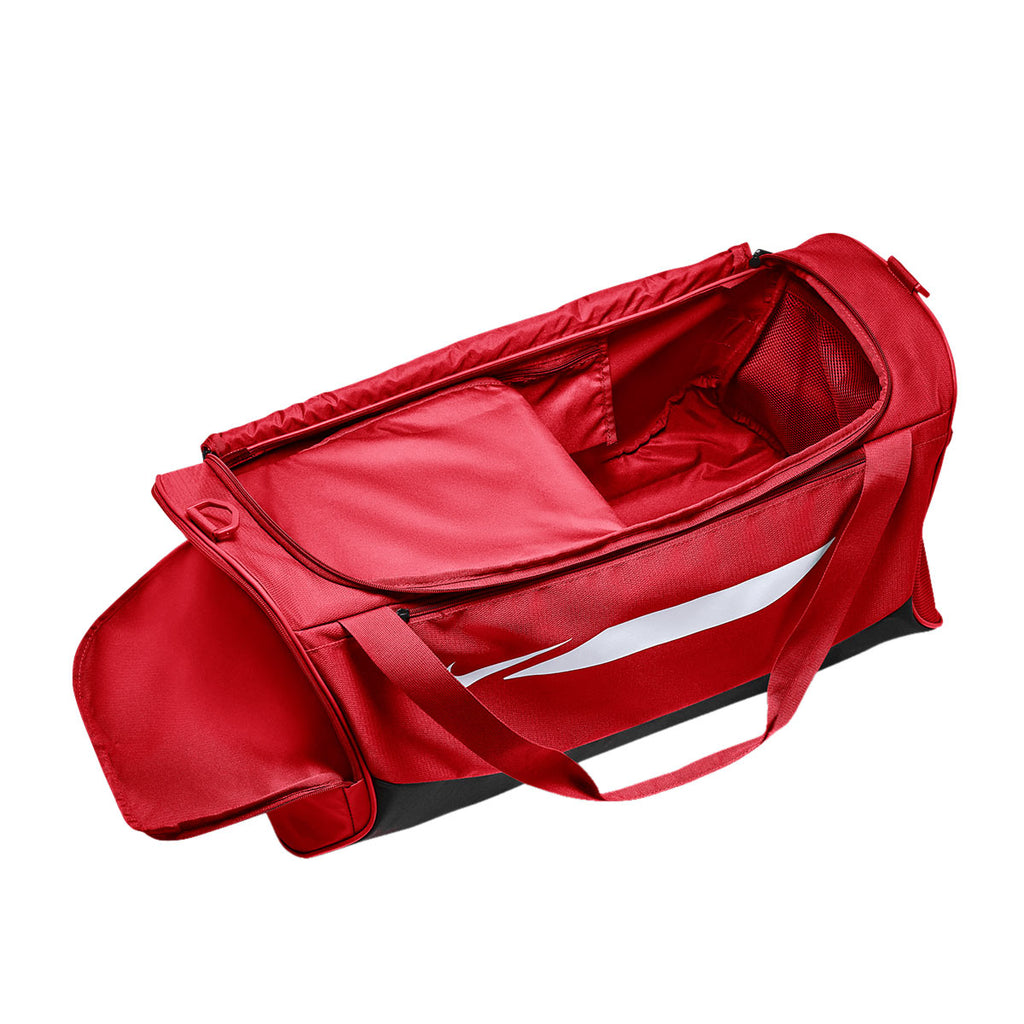 NIKE ACADEMY TEAM DUFFLE BAG (M,60L) - UNIVERSITY RED/BLACK/WHITE