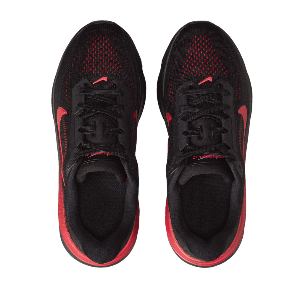 NIKE AIR ZOOM PEGASUS 42 GS - BLACK/BRIGHTCRIMSON/UNIVERSITYRED
