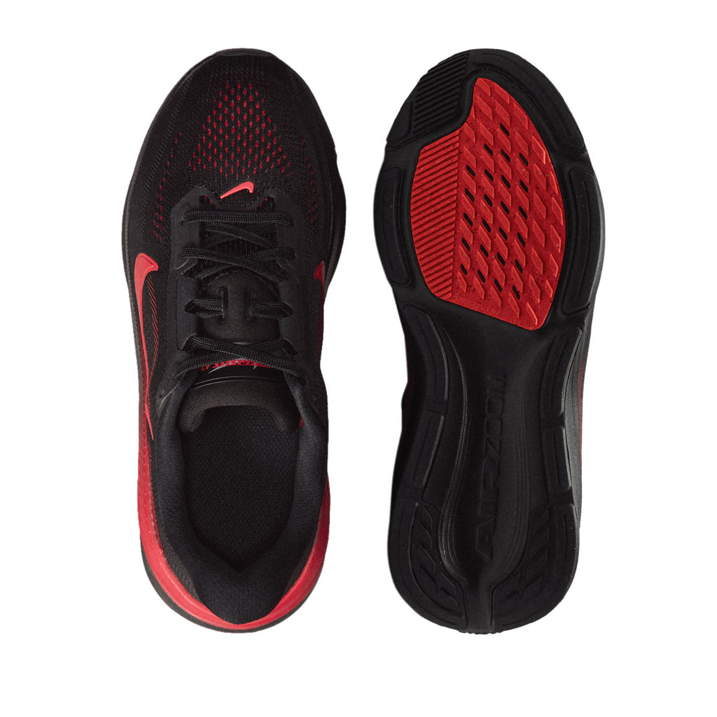 NIKE AIR ZOOM PEGASUS 42 GS - BLACK/BRIGHTCRIMSON/UNIVERSITYRED