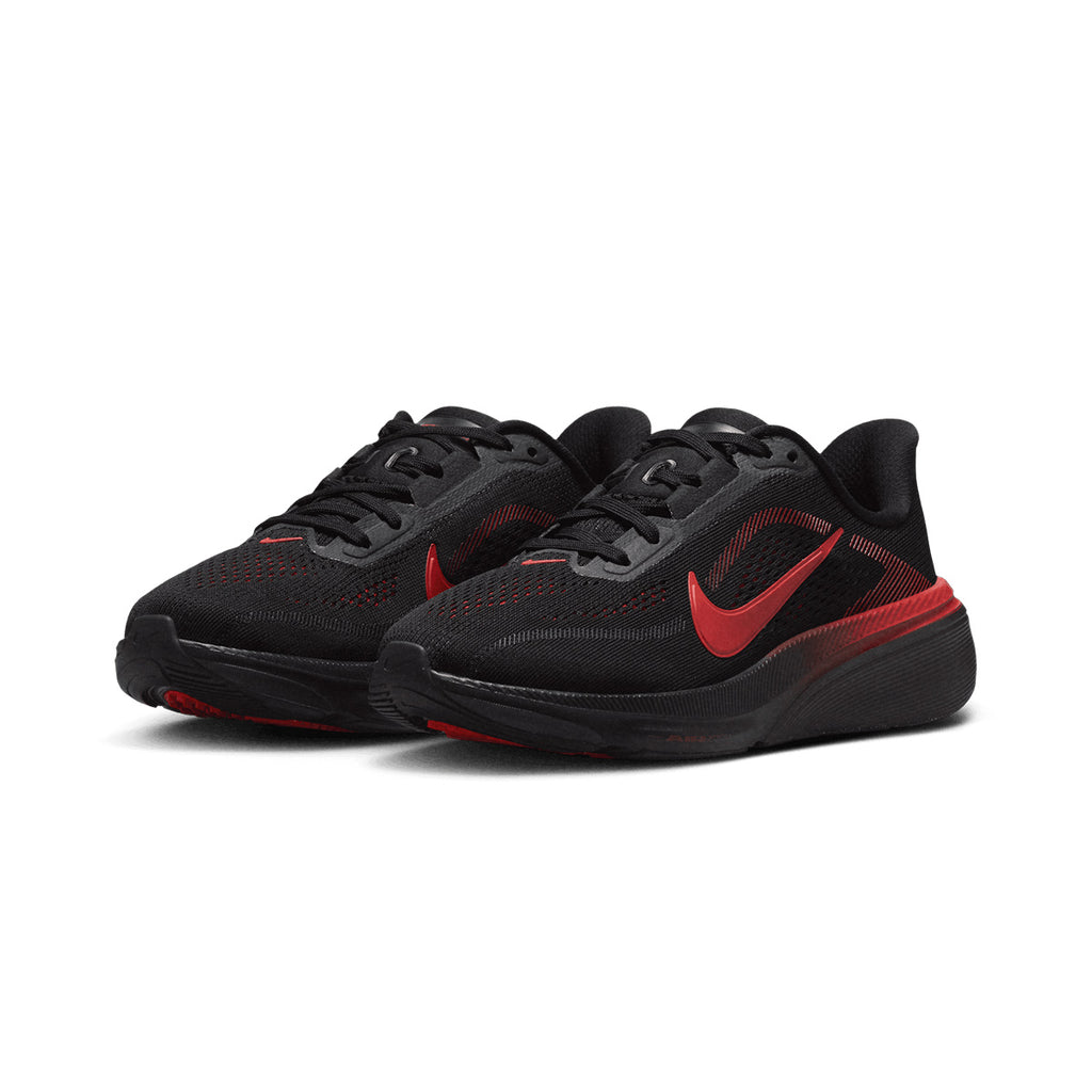 NIKE AIR ZOOM PEGASUS 42 GS - BLACK/BRIGHTCRIMSON/UNIVERSITYRED