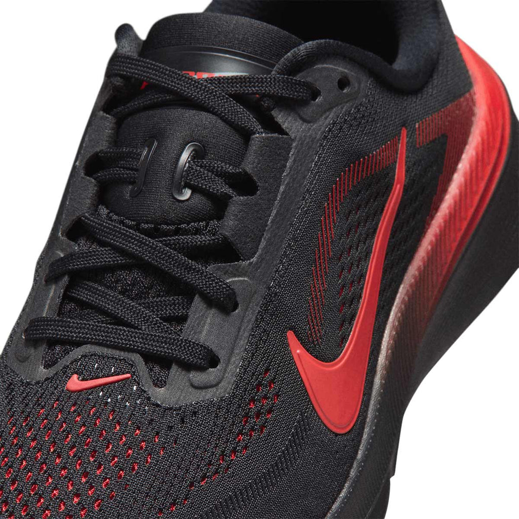 NIKE AIR ZOOM PEGASUS 42 GS - BLACK/BRIGHTCRIMSON/UNIVERSITYRED