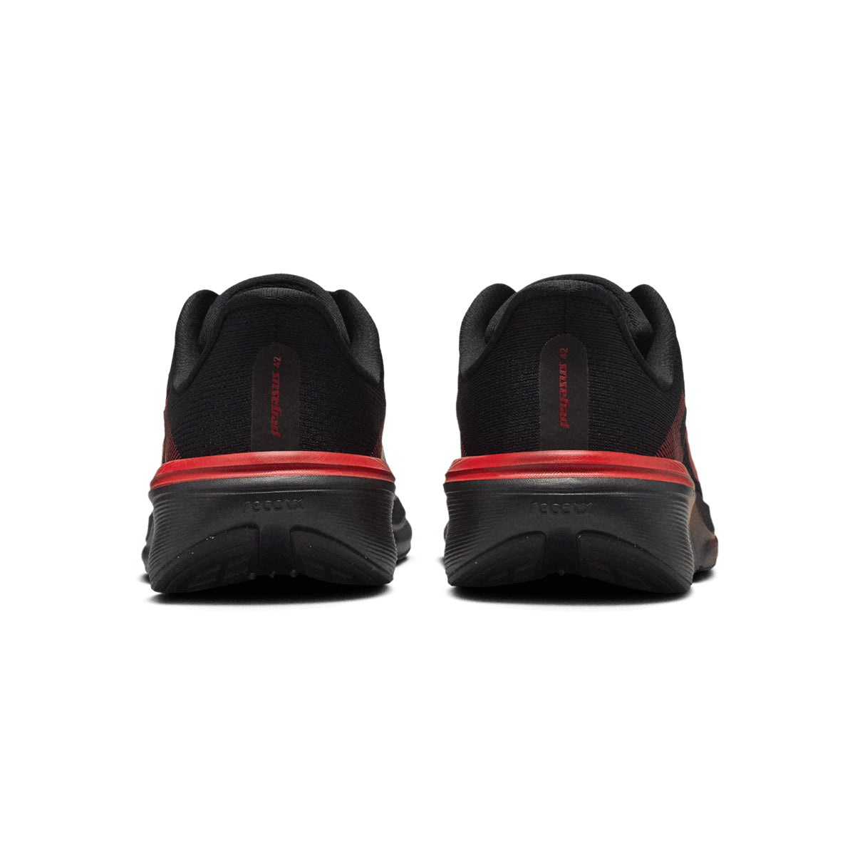 NIKE AIR ZOOM PEGASUS 42 GS - BLACK/BRIGHTCRIMSON/UNIVERSITYRED