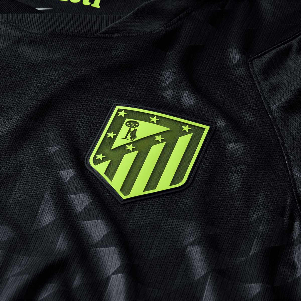 NIKE ATLETICO MADRID 2026/2027 AWAY REPLICA JERSEY - BLACK/VOLT/VOLT
