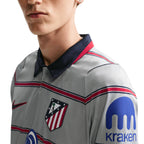 NIKE ATLETICO MADRID 2026/2027 THIRD REPLICA JERSEY - LIGHT PUMICE/OBSIDIAN/SALSA RED/OBSIDIAN