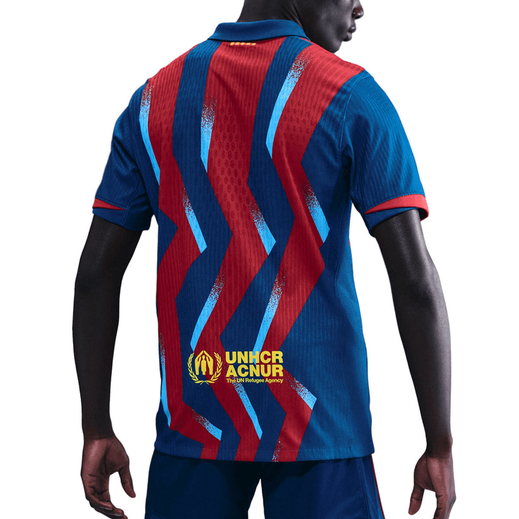 NIKE BARCELONA 2025/2026 FOURTH PLAYER JERSEY - GYM BLUE/GYM BLUE/SALSA RED/OPTI YELLOW