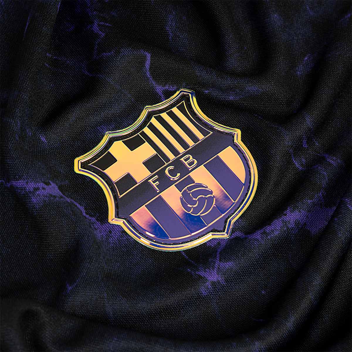 NIKE BARCELONA 2026/2027 ACADEMY PRO SS TOP PRE MATCH - FIELD PURPLE/FIELD PURPLE/METALLIC GOLD
