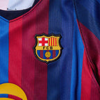 NIKE BARCELONA 2026/2027 HOME MINI JERSEY - DEEP GARNET/BLUE VOID/MINERAL YELLOW