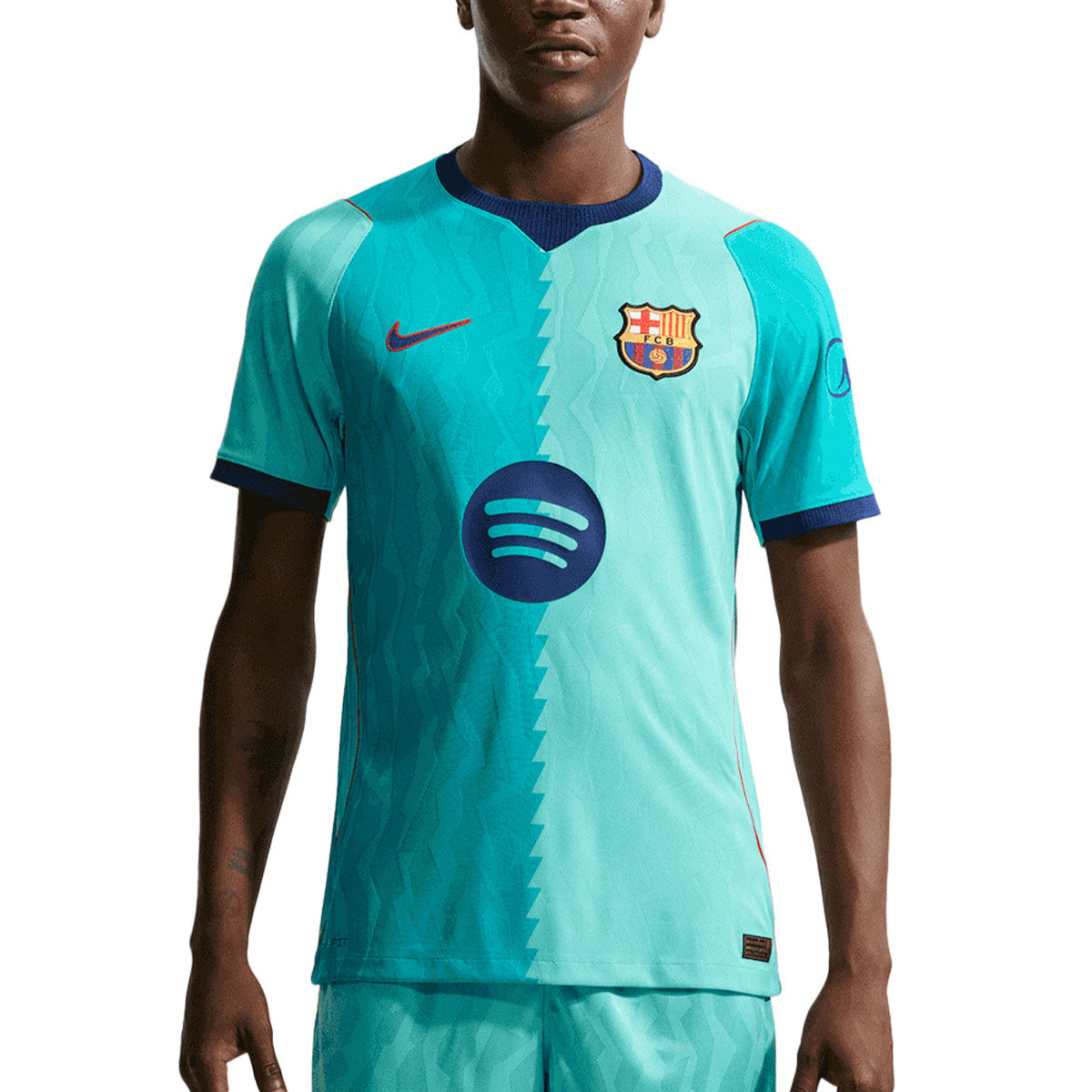 NIKE BARCELONA 2026/2027 THIRD PLAYER JERSEY - GREEN FROST/GREEN FROST/LOYAL BLUE