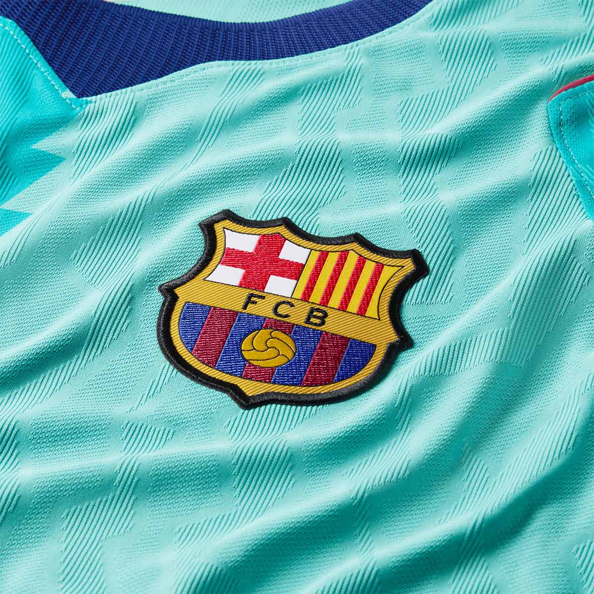NIKE BARCELONA 2026/2027 THIRD PLAYER JERSEY - GREEN FROST/GREEN FROST/LOYAL BLUE