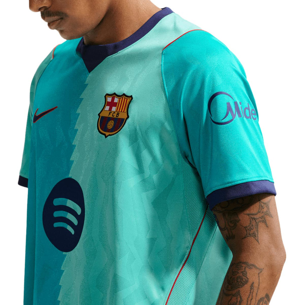 NIKE BARCELONA 2026/2027 THIRD REPLICA JERSEY - GREEN FROST/GREEN FROST/LOYAL BLUE