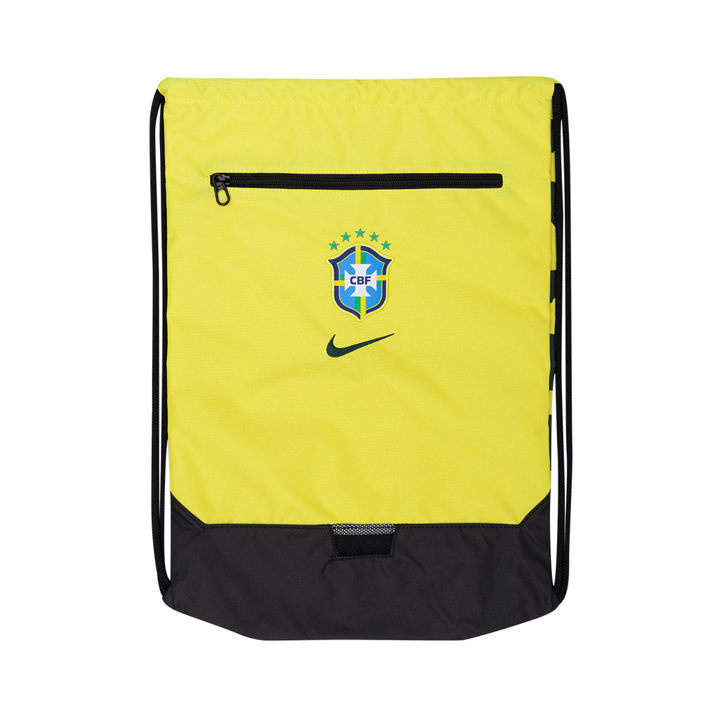 NIKE BRAZIL 2026 ACADEMY GYMSACK - CANARY/PRO GREEN