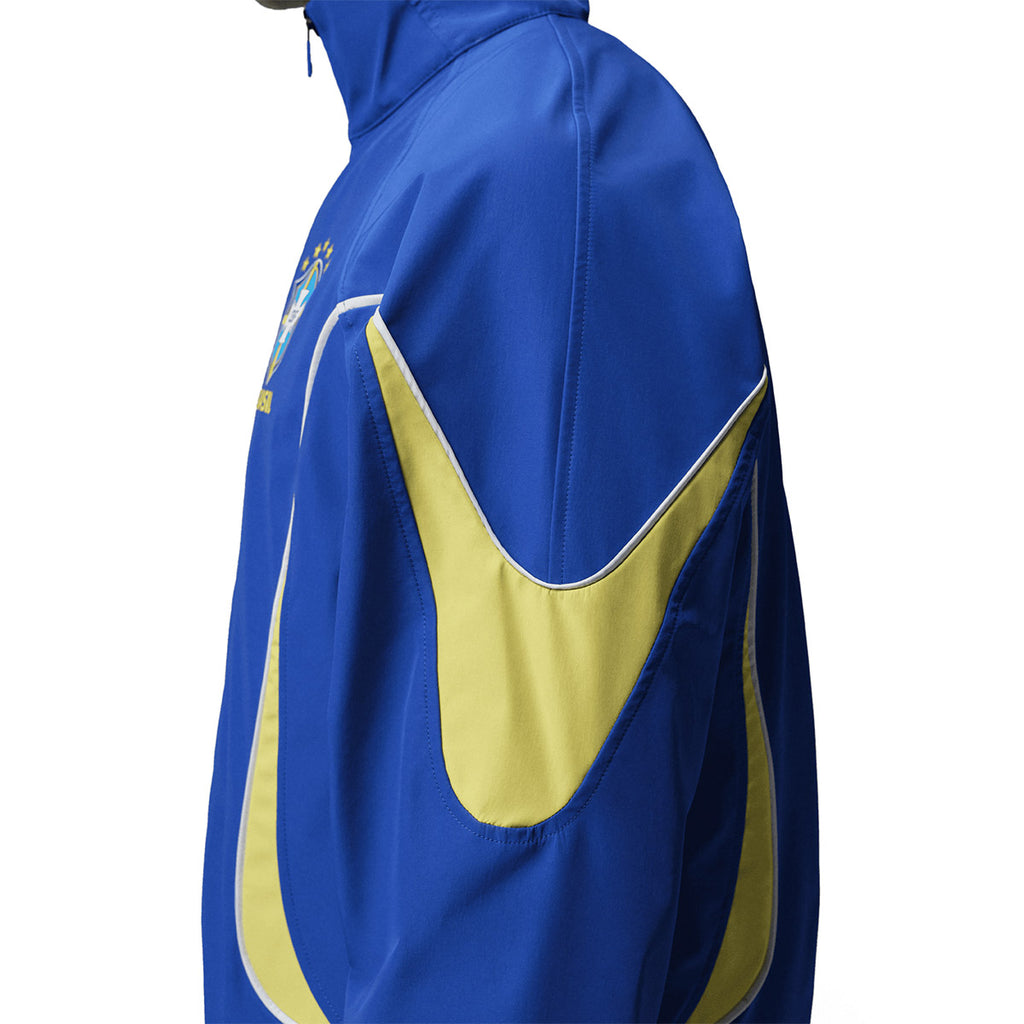 NIKE BRAZIL JORDAN P6 ANTHEM JACKET - OLD ROYAL/YELLOW PULSE/WHITE
