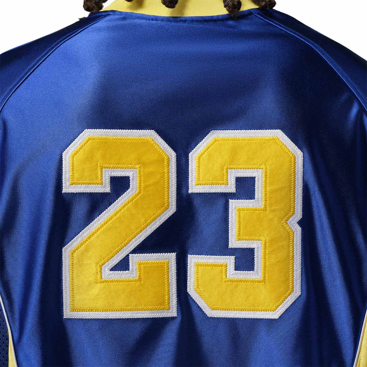 NIKE BRAZIL JORDAN P6 GOALIE LONG SLEEVE TOP - OLD ROYAL/YELLOW PULSE