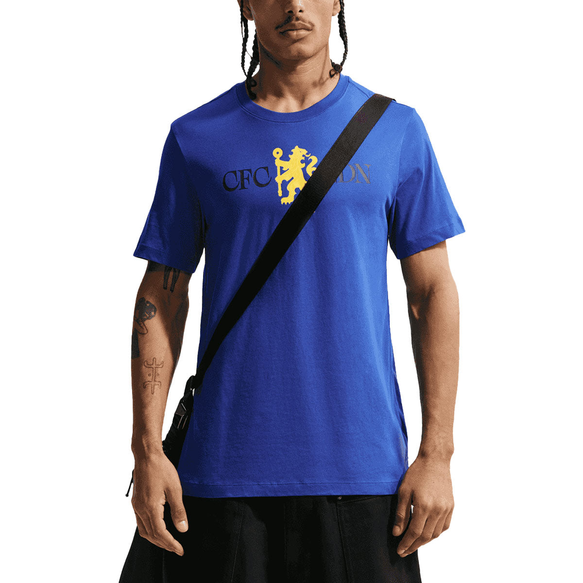 NIKE CHELSEA 2026/2027 CREST TEE - RUSH BLUE