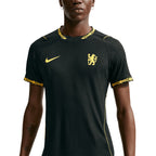 NIKE CHELSEA 2026/2027 AWAY PLAYER JERSEY - BLACK/MIDWEST GOLD/MIDWEST GOLD