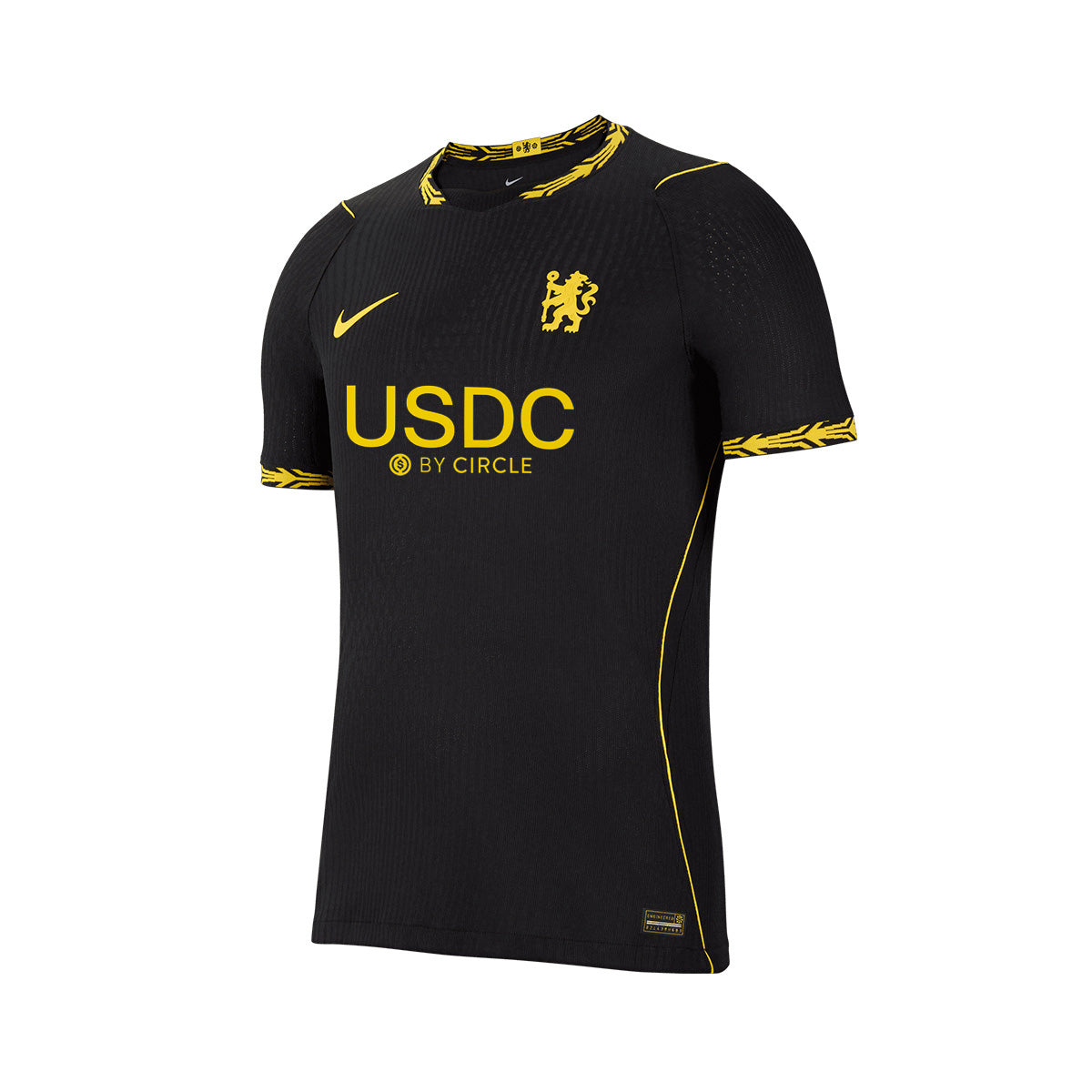 NIKE CHELSEA 2026/2027 AWAY PLAYER JERSEY - BLACK/MIDWEST GOLD/MIDWEST GOLD