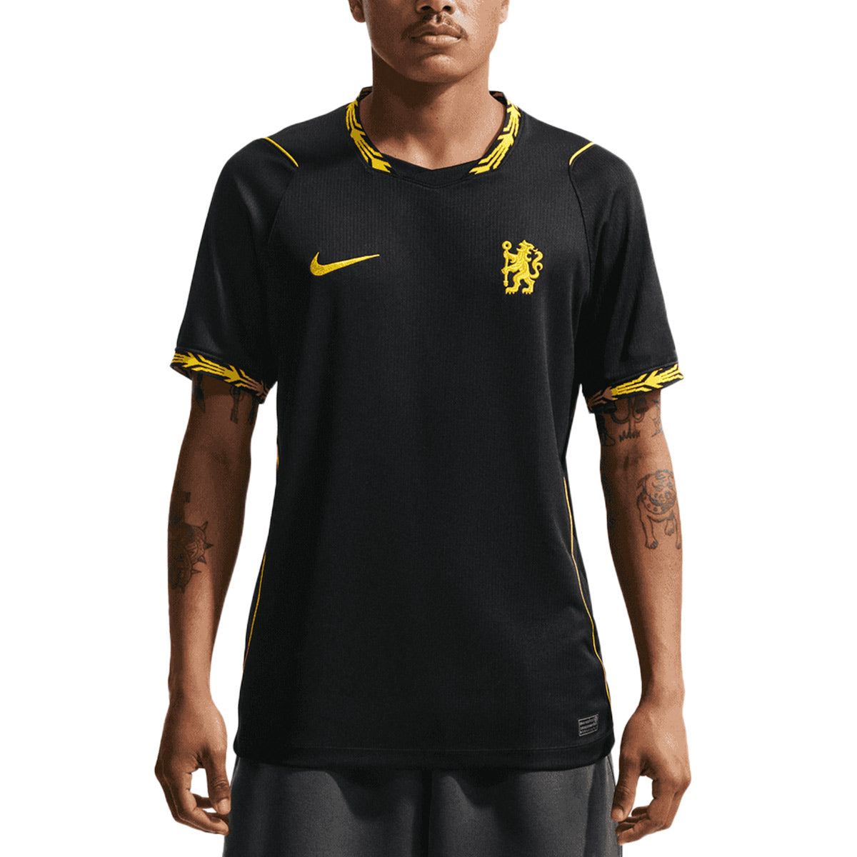 NIKE CHELSEA 2026/2027 AWAY REPLICA JERSEY - BLACK/MIDWEST GOLD/MIDWEST GOLD