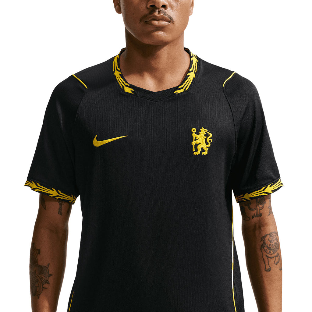 NIKE CHELSEA 2026/2027 AWAY REPLICA JERSEY - BLACK/MIDWEST GOLD/MIDWEST GOLD
