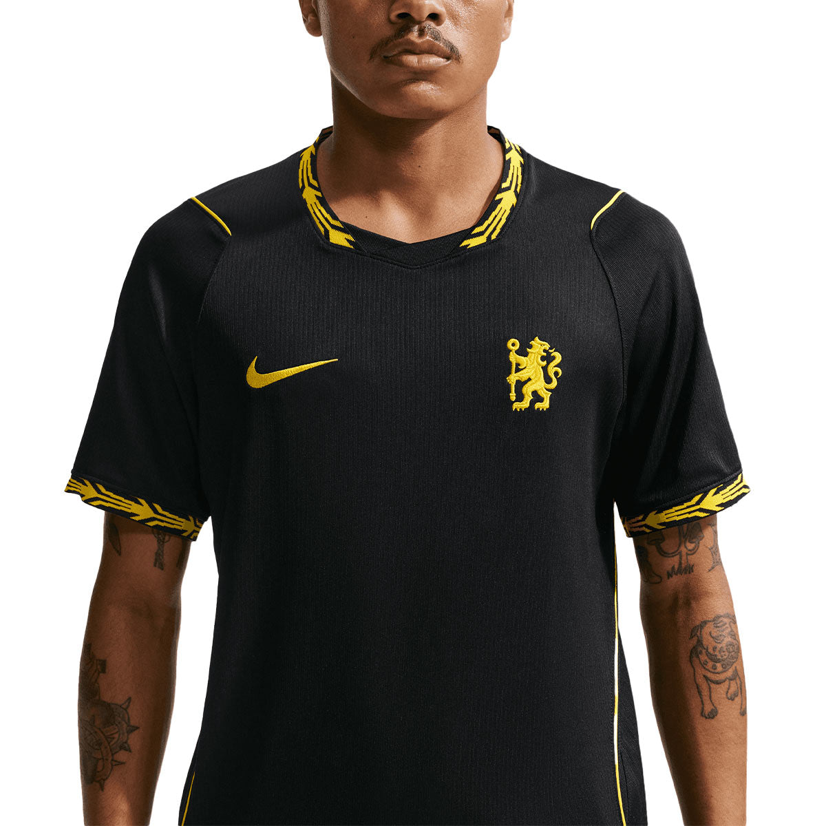 NIKE CHELSEA 2026/2027 AWAY REPLICA JERSEY - BLACK/MIDWEST GOLD/MIDWEST GOLD