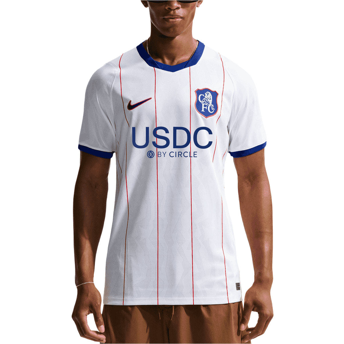 NIKE CHELSEA 2026/2027 THIRD REPLICA JERSEY - WHITE/RUSH BLUE/GLOBAL RED/RUSH BLUE