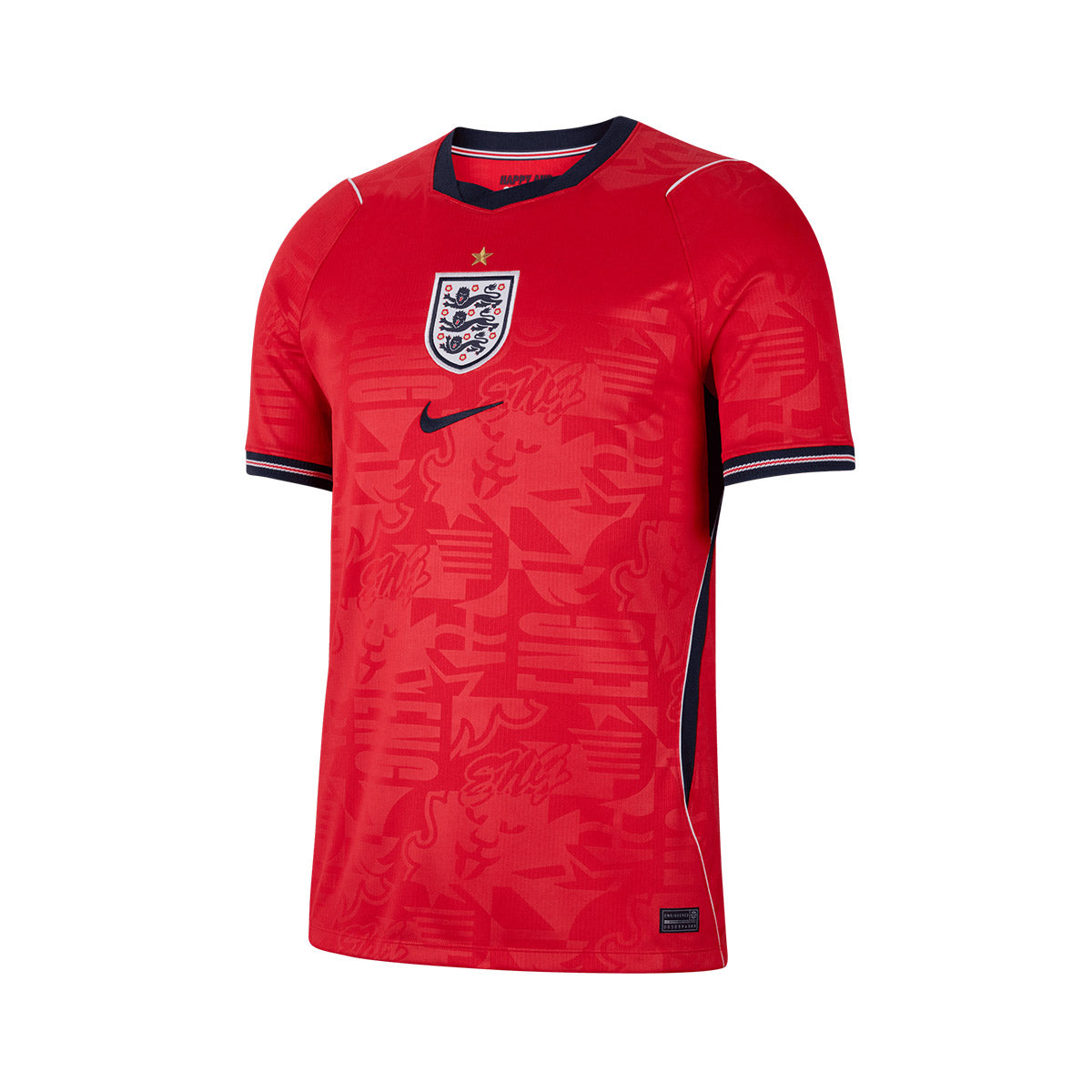NIKE ENGLAND 2026 AWAY REPLICA JERSEY - SPEED RED/OBSIDIAN/WHITE/OBSIDIAN