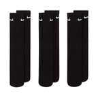 NIKE EVERYDAY CUSHIONED CREW 3 PAIRS - BLACK/WHITE