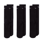 NIKE EVERYDAY CUSHIONED CREW 3 PAIRS - BLACK/WHITE