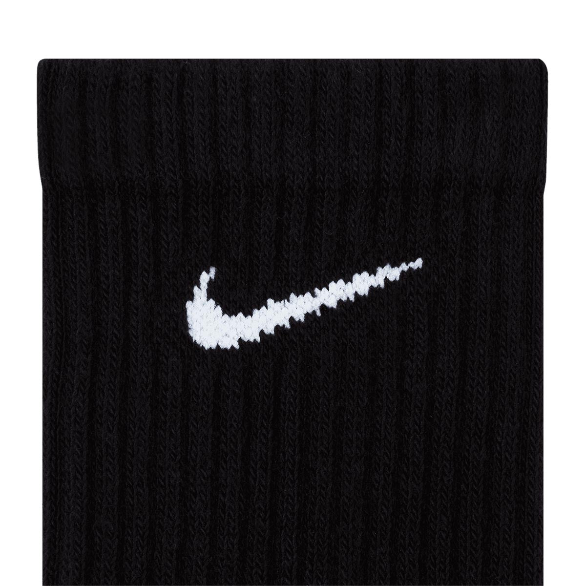 NIKE EVERYDAY CUSHIONED CREW 3 PAIRS - BLACK/WHITE