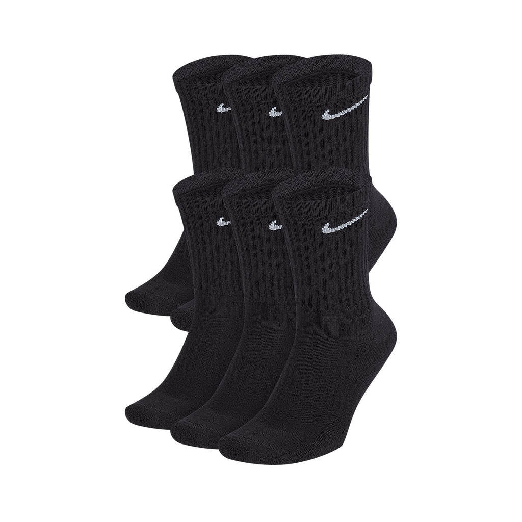 NIKE EVERYDAY CUSHIONED - BLACK/WHITE