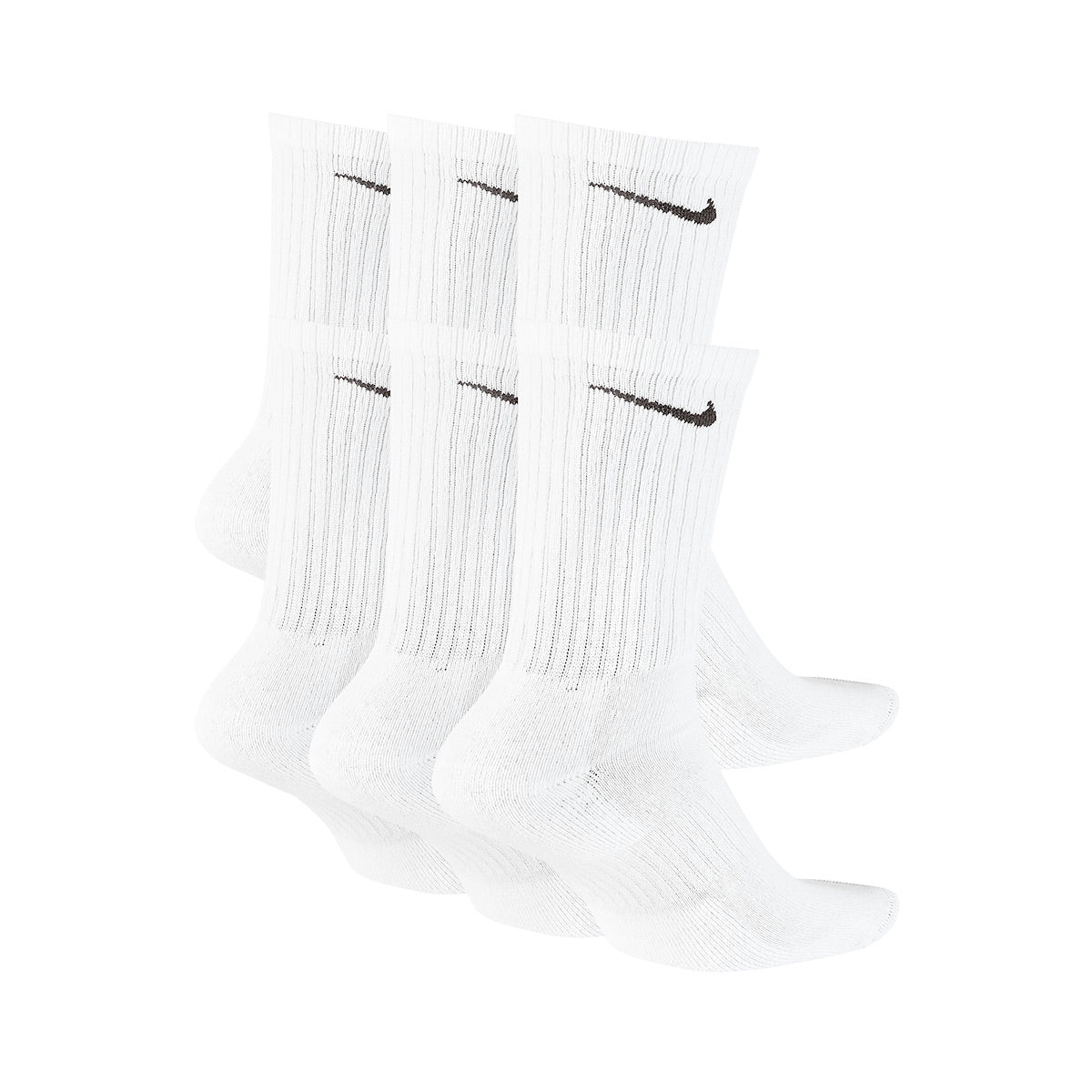 NIKE EVERYDAY CUSHIONED - WHITE/BLACK