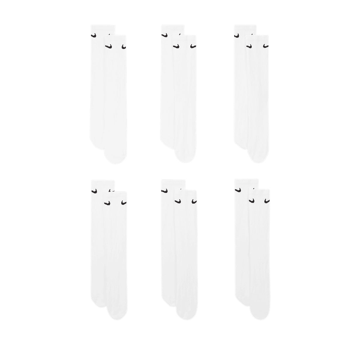 NIKE EVERYDAY CUSHIONED - WHITE/BLACK